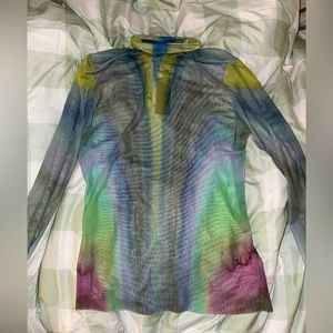 AFRM Revolve Mesh Top